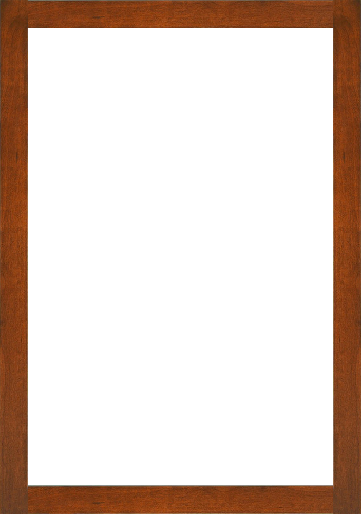 Stained Square Edge For Overlay Doors